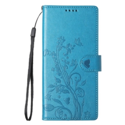 Kotelot Xiaomi 17 Pro Kukkakuvioinen Perhoskuvio