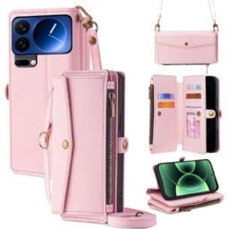 Kotelot Xiaomi 17 Pro Lompakko Olkahihnalla