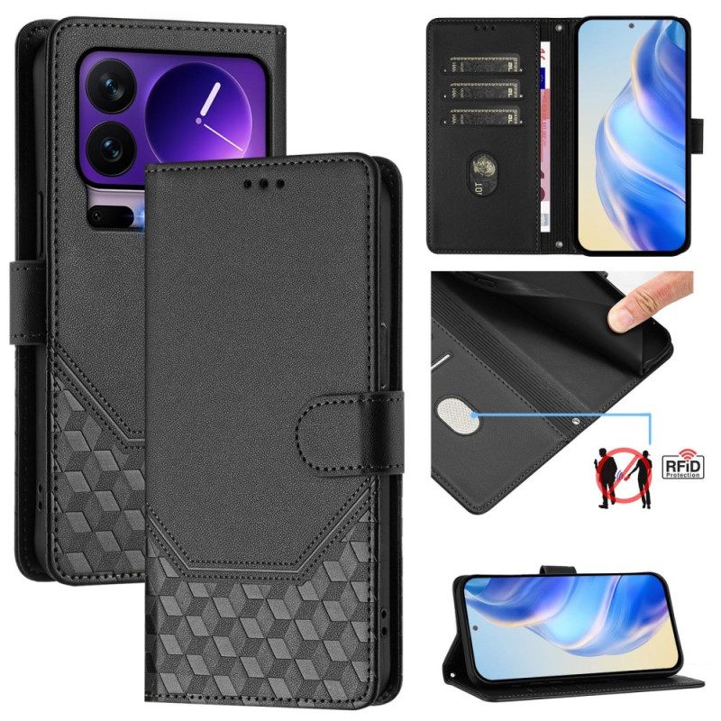 Kotelot Xiaomi 17 Pro Rfid-esto Ja Hunajakennokuvio