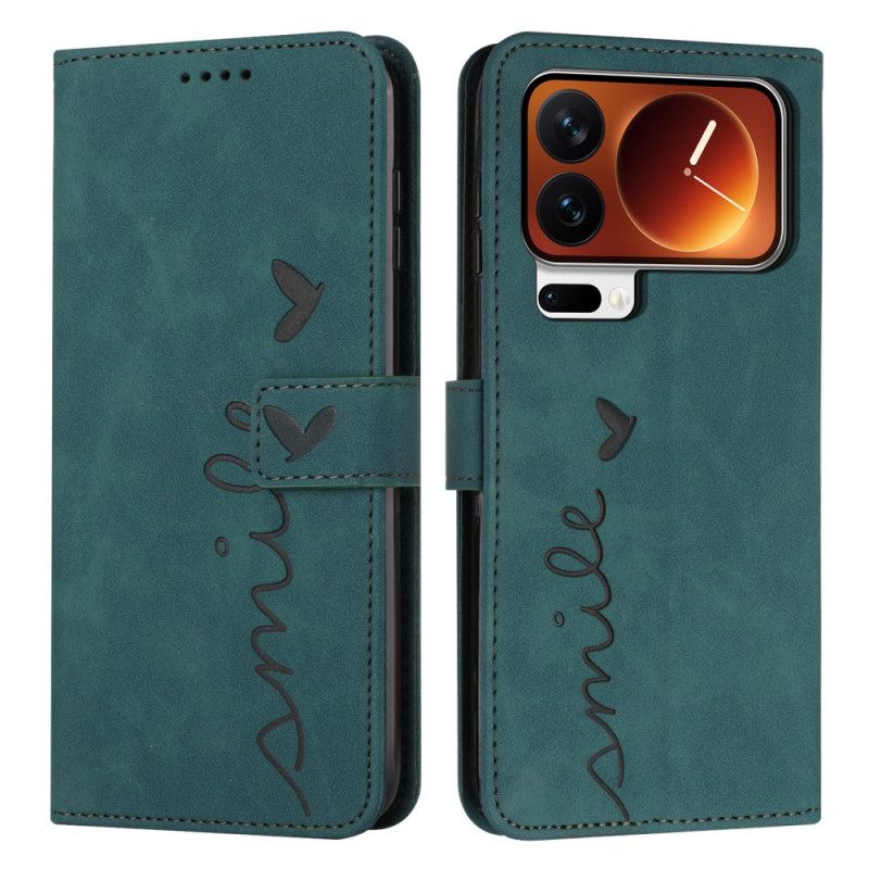 Kotelot Xiaomi 17 Pro Sydän- Ja Hymykuvio