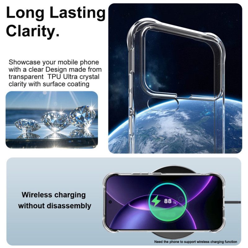 Kuori Xiaomi 17 Pro Imak - Iskunkestävä Suoja Turvatyynyillä Läpinäkyvä