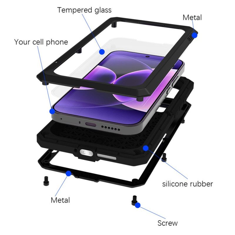 Kuori Xiaomi 17 Pro Love Mei Suojakuori