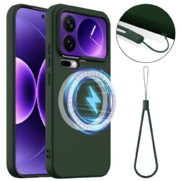 Kuori Xiaomi 17 Pro Magneettinen Nestemäinen Silikoni