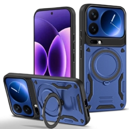 Kuori Xiaomi 17 Pro Magneettinen Suljin Pyörivällä Jalustalla Suojakuori