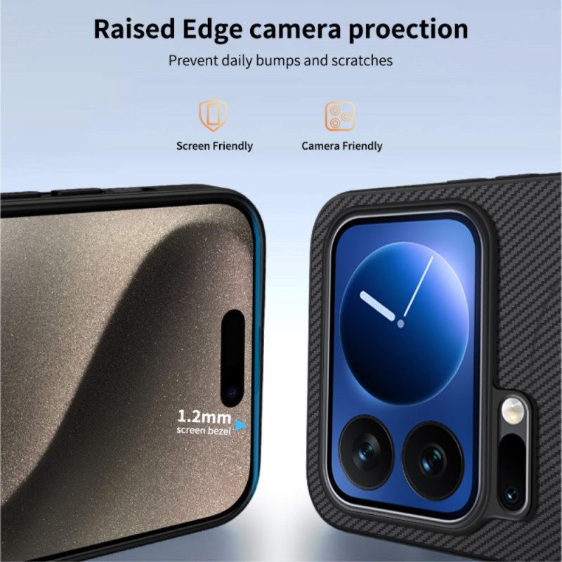 Kuori Xiaomi 17 Pro Magsafe-hiilikuitu