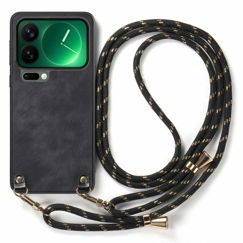 Kuori Xiaomi 17 Pro Retro-keinonahka Suojakuori