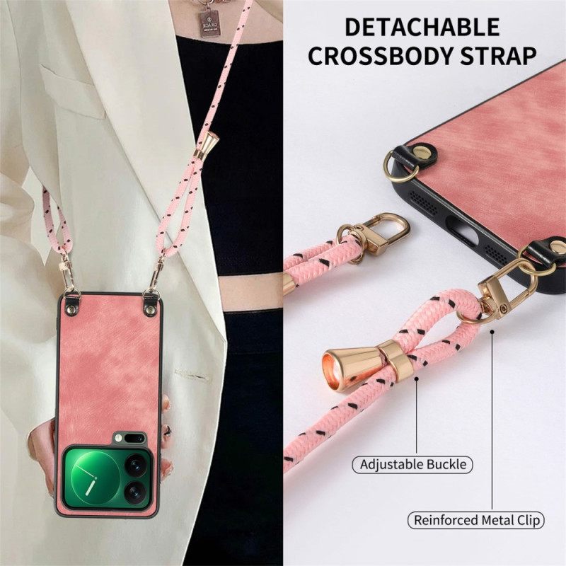 Kuori Xiaomi 17 Pro Retro-keinonahka Suojakuori