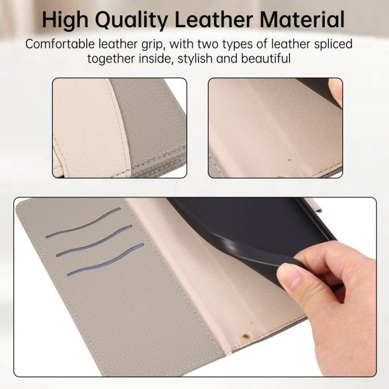 Nahkakotelo Xiaomi 17 Pro Vetoketjullinen Lompakko