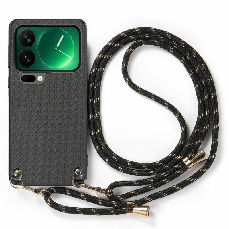 Puhelinkuoret Xiaomi 17 Pro Hiilikuitukuvio