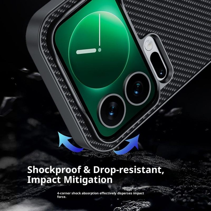 Puhelinkuoret Xiaomi 17 Pro Hiilikuitukuvio