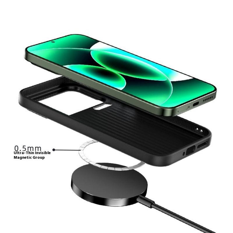 Puhelinkuoret Xiaomi 17 Pro Magsafe Krokotiiliefekti