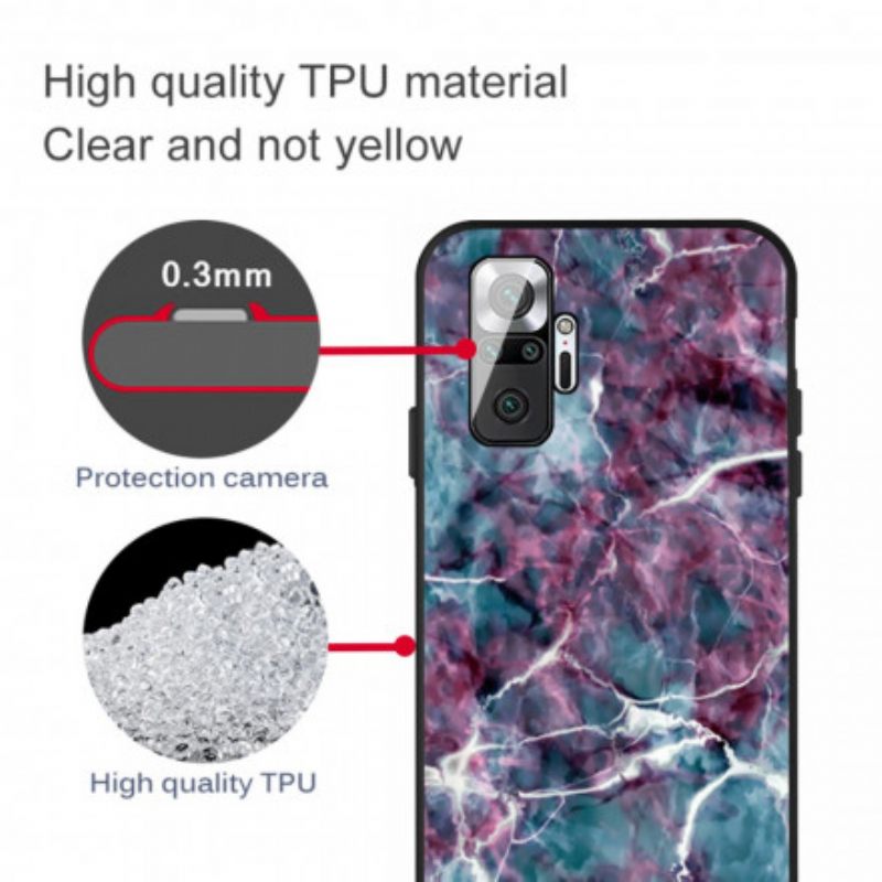 Case Xiaomi Redmi Note 10 Pro Purple Marble