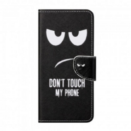 Flip Case Xiaomi Redmi Note 10 Pro Älä Koske Puhelimeeni