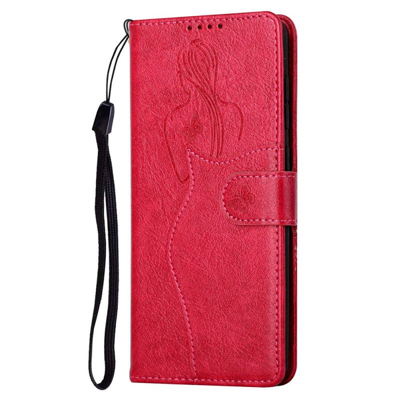 Kotelot Xiaomi Redmi Note 10 Pro Faux Leather Silhouette
