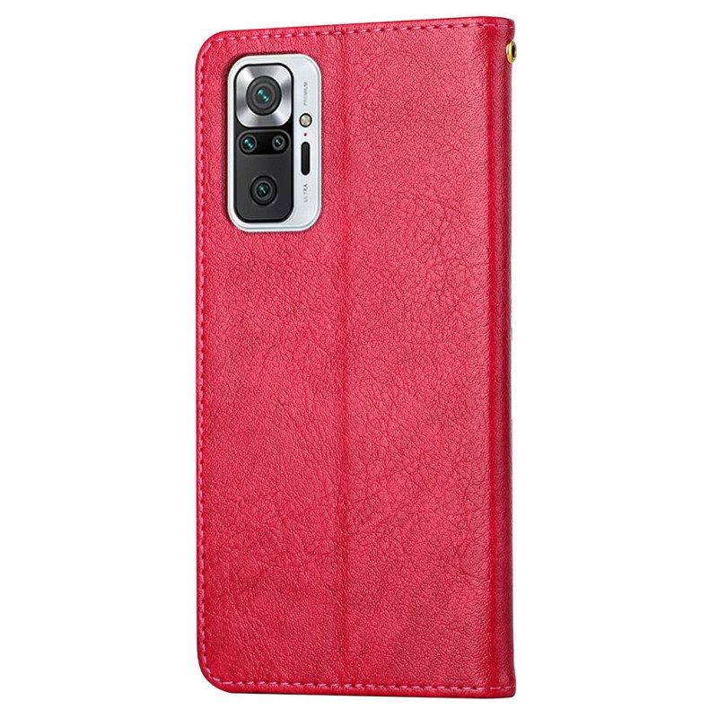 Kotelot Xiaomi Redmi Note 10 Pro Faux Leather Silhouette