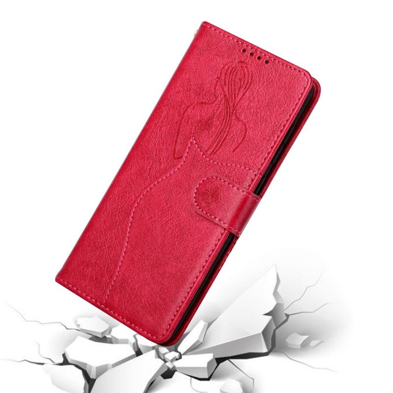 Kotelot Xiaomi Redmi Note 10 Pro Faux Leather Silhouette