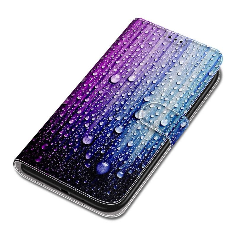 Kotelot Xiaomi Redmi Note 10 Pro Vesipisarat Kaulanauhalla