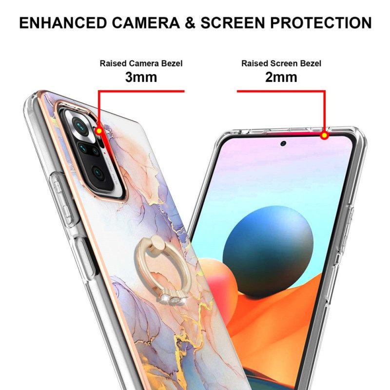 Kuori Xiaomi Redmi Note 10 Pro Marble Rengastuella