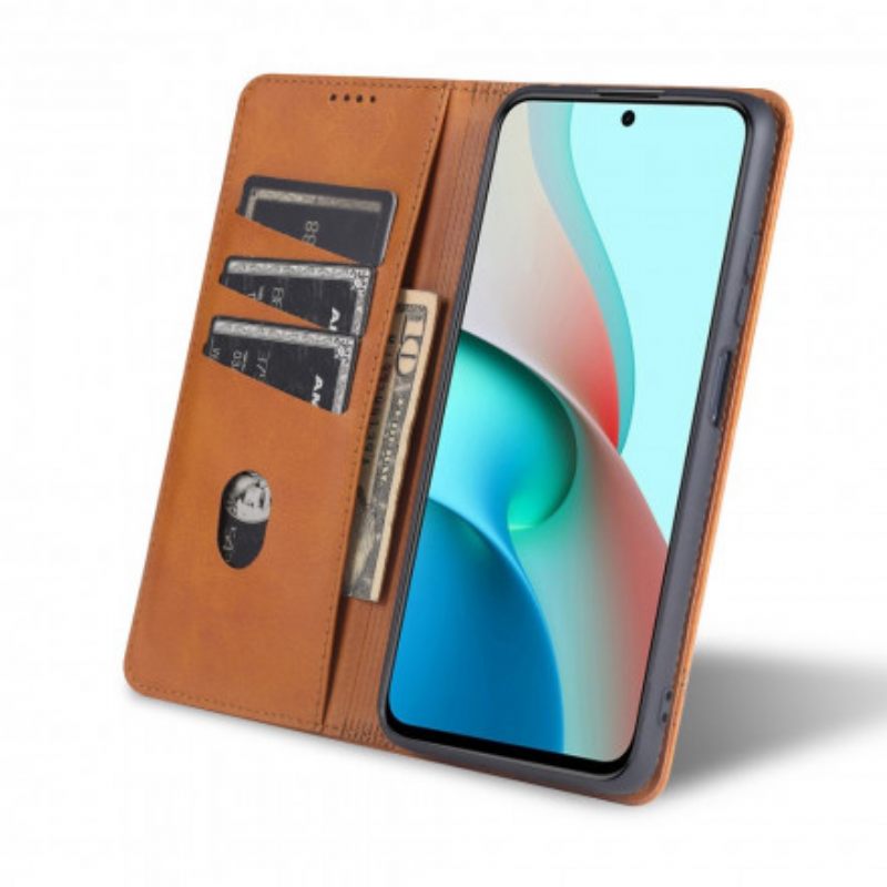 Puhelinkuoret Xiaomi Redmi Note 10 Pro Kotelot Flip Style Leather Azns
