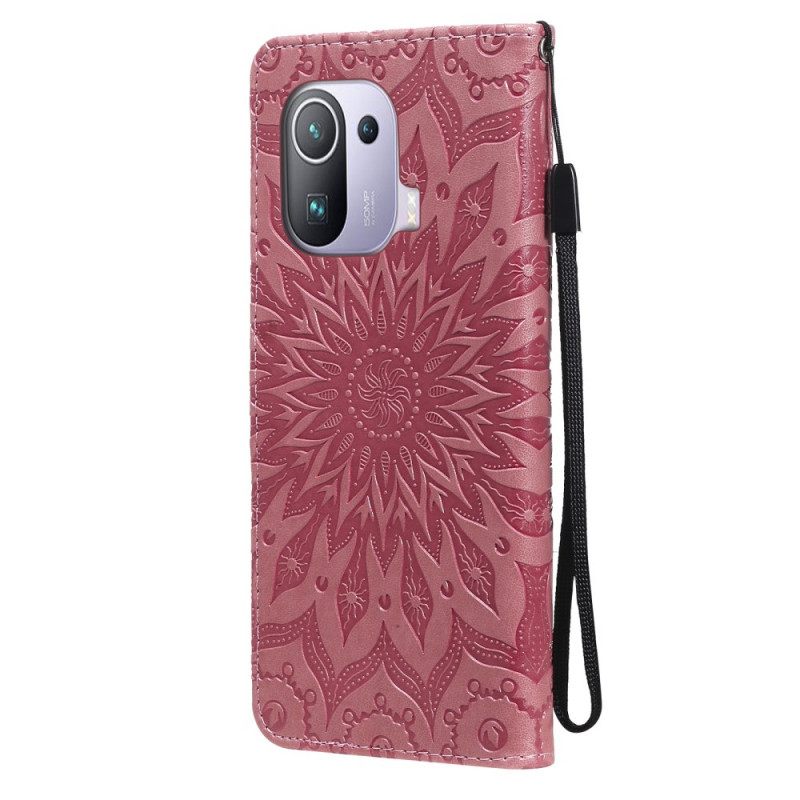 Kotelot Xiaomi Mi 11 Pro Auringonkukka