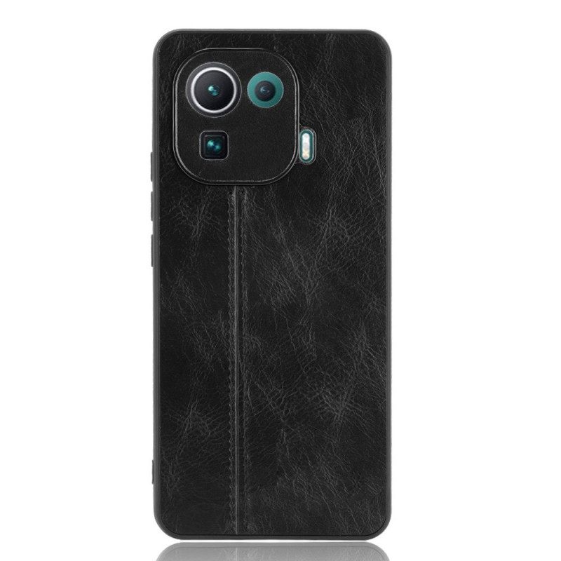 Kuori Xiaomi Mi 11 Pro Couture Nahkaefekti