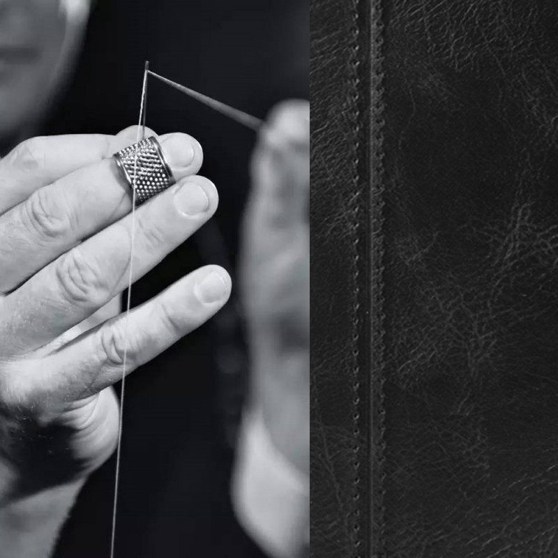 Kuori Xiaomi Mi 11 Pro Couture Nahkaefekti