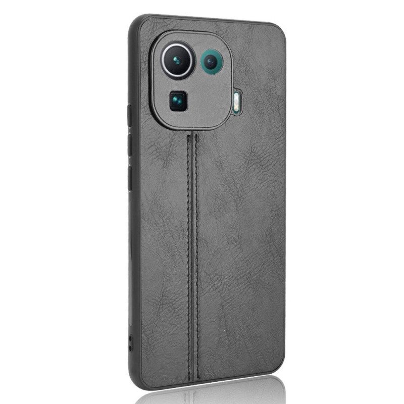 Kuori Xiaomi Mi 11 Pro Couture Nahkaefekti