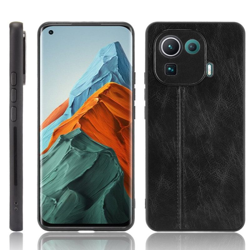 Kuori Xiaomi Mi 11 Pro Couture Nahkaefekti