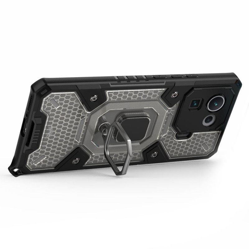 Kuori Xiaomi Mi 11 Pro Honeycomb Renkaalla