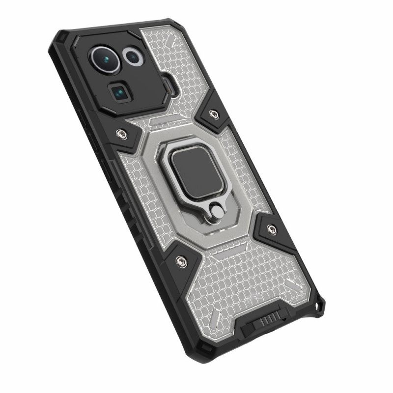 Kuori Xiaomi Mi 11 Pro Honeycomb Renkaalla