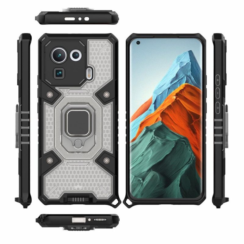 Kuori Xiaomi Mi 11 Pro Honeycomb Renkaalla