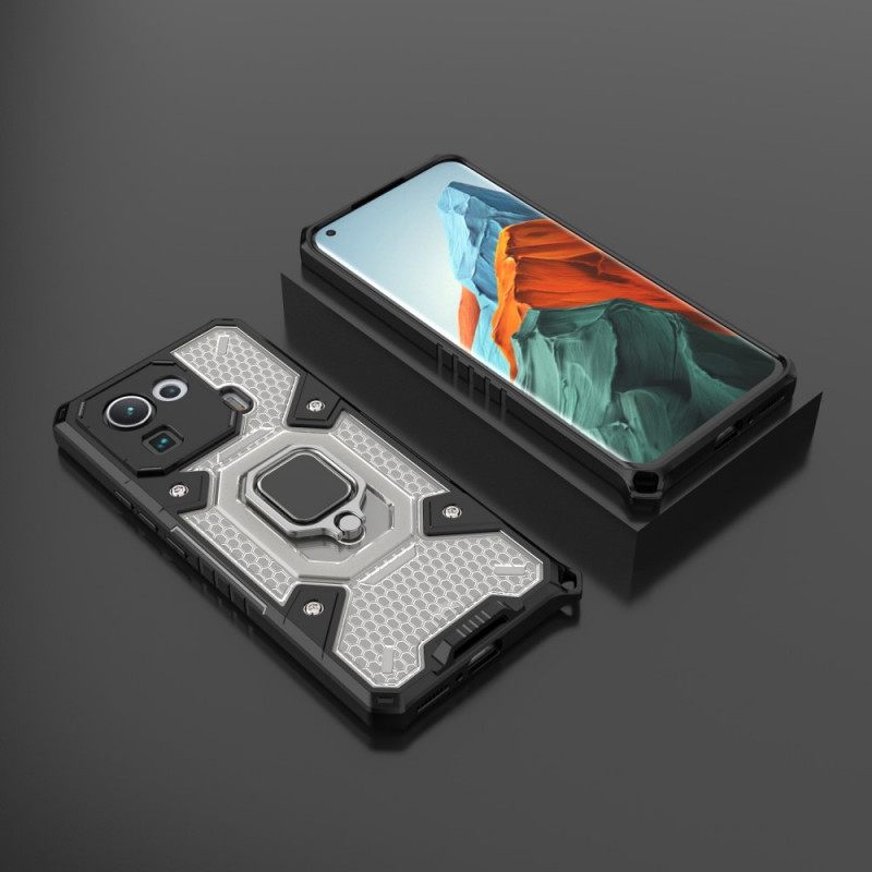 Kuori Xiaomi Mi 11 Pro Honeycomb Renkaalla