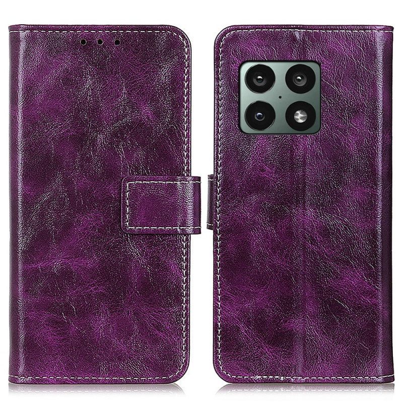Flip Case OnePlus 10 Pro 5G Loistavat Ja Avoimet Saumat