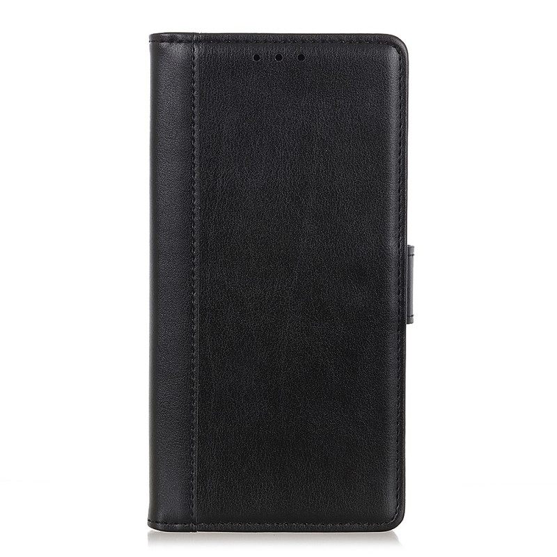 Flip Case OnePlus 10 Pro 5G Värillinen Versio Nahkaefekti
