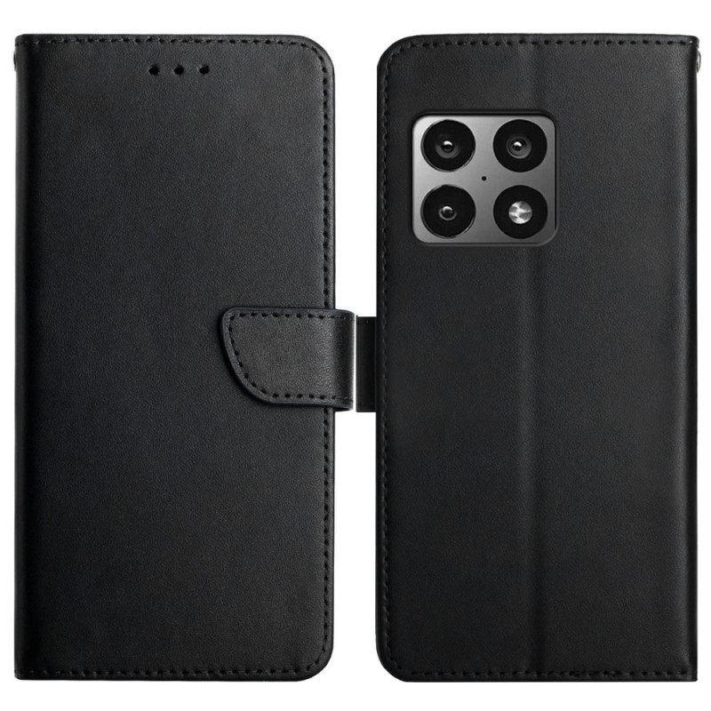 Kotelot OnePlus 10 Pro 5G Aito Nappan Nahka