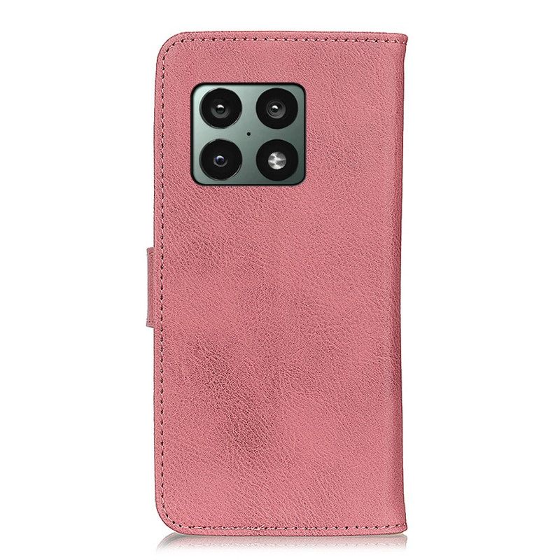 Kotelot OnePlus 10 Pro 5G Keinonahka Khazneh