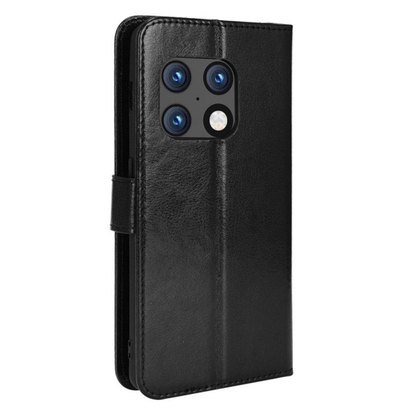 Kotelot OnePlus 10 Pro 5G Keinonahka Näyttävä