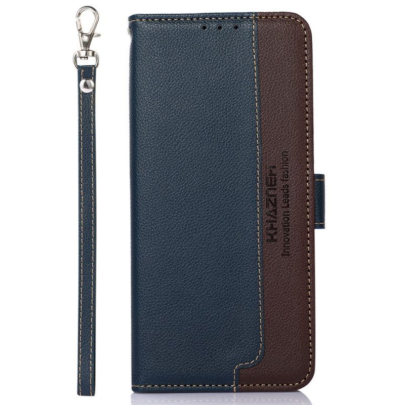 Kotelot OnePlus 10 Pro 5G Lychee Style Rfid Khazneh