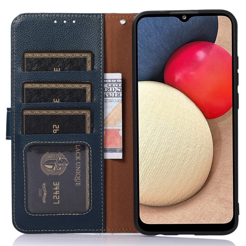 Kotelot OnePlus 10 Pro 5G Lychee Style Rfid Khazneh