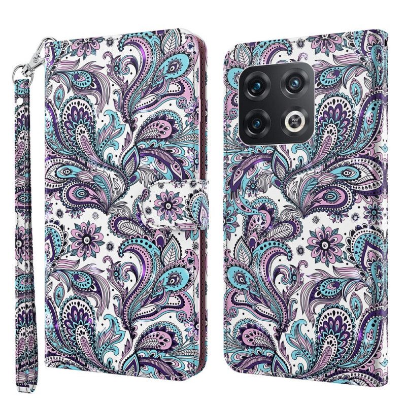 Kotelot OnePlus 10 Pro 5G Suojaketju Kuori Strappy Pattern