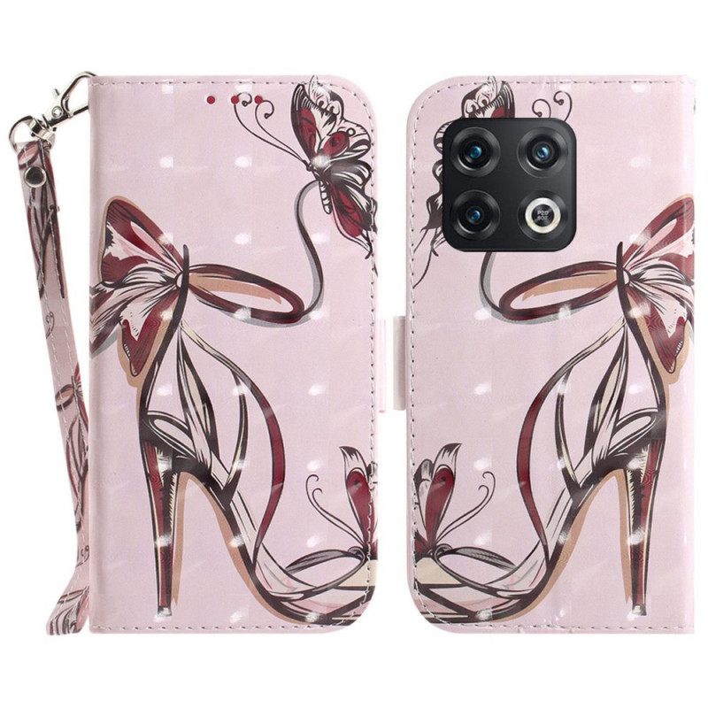 Kotelot OnePlus 10 Pro 5G Suojaketju Kuori Strappy Pump