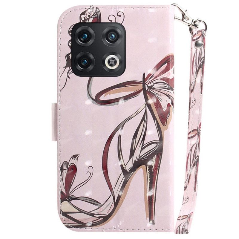 Kotelot OnePlus 10 Pro 5G Suojaketju Kuori Strappy Pump