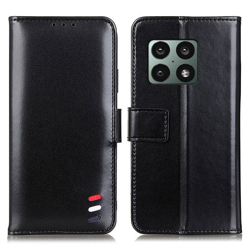 Kotelot OnePlus 10 Pro 5G Tricolor Leather Effect