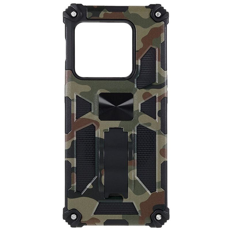 Kuori OnePlus 10 Pro 5G Camouflage Irrotettava Tuki