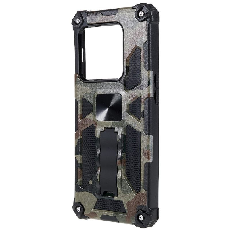 Kuori OnePlus 10 Pro 5G Camouflage Irrotettava Tuki