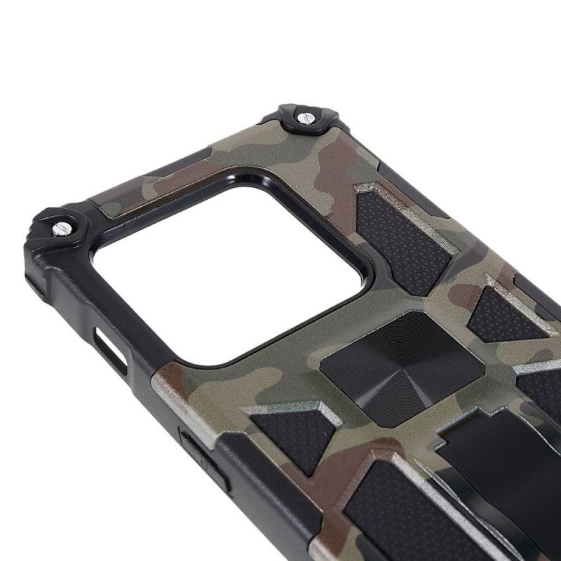 Kuori OnePlus 10 Pro 5G Camouflage Irrotettava Tuki