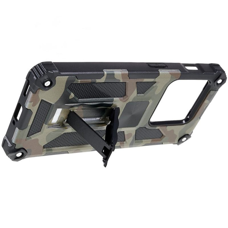 Kuori OnePlus 10 Pro 5G Camouflage Irrotettava Tuki