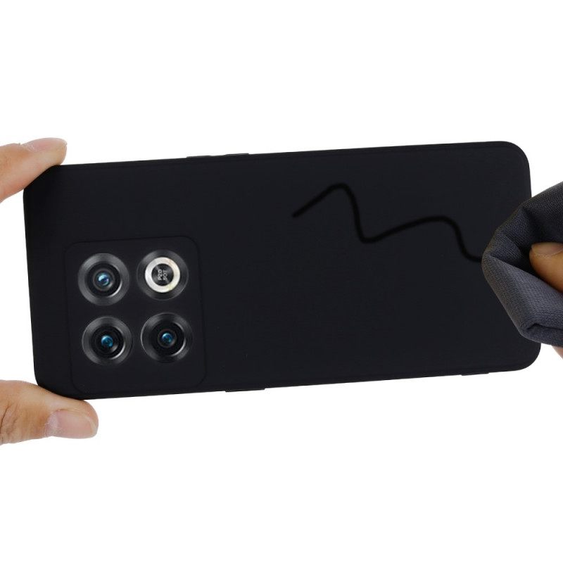 Kuori OnePlus 10 Pro 5G Suojaketju Kuori Nestemäinen Silikonihihna