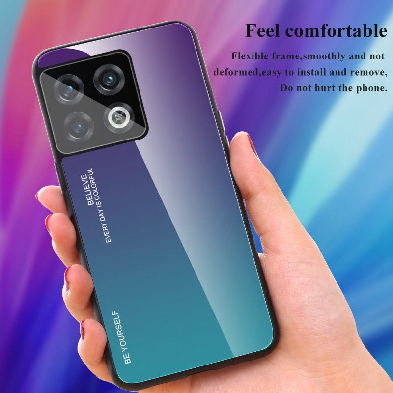 Kuori OnePlus 10 Pro 5G Tempered Glass Ole Oma Itsesi