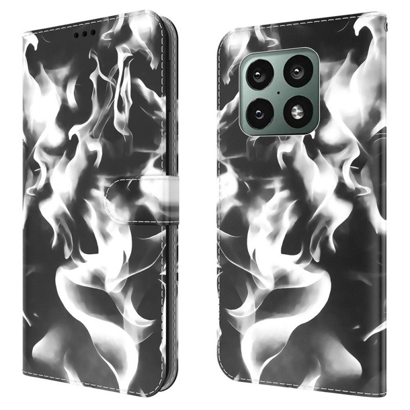 Nahkakotelo OnePlus 10 Pro 5G Abstrakti Kuvio